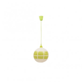 Distribuidor - Lâmpadas Diversas | Colgantes Infantil | COLGANTE SERIE TRAPECIO AMARILLO 1XE27 REGX30 D Ref: 063093050